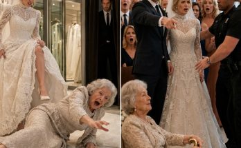 During an exclusive bridal gown fitting, I witnessed my fiancée deliberately knock my mother’s cane aside. “Pick up my train, you clumsy old bat,” she spat as my mother lost her balance and crashed to the floor. The moment I emerged from the shadows, her entire demeanor changed. “I was just helping her balance, babe,” she cooed sweetly. She believed I was nothing more than a gentle, privileged tech CEO. What she forgot was that I had spent years fighting in underground rings to cover this woman’s medical expenses, and I was moments away from turning her dream wedding into a nightmare she would never forget. The scream came first. Then I saw my mother’s cane slide across the polished marble floor as if it were nothing more than a discarded object. For several seconds, I remained behind the velvet curtain of the VIP fitting suite, one hand still holding the gift box I had brought for my fiancée, watching the woman I intended to marry kick away the only thing keeping my mother steady on her feet. “Pick up my train, you clumsy old bat,” Vanessa hissed. My mother, Elena, stumbled violently. Her fragile knees struck the floor with a crack that seemed to split something open inside me. She didn’t make a sound. She never did. Years spent battling illness, dodging debt collectors, and enduring pain had taught her to swallow suffering without complaint. Vanessa towered above her in a cathedral-length wedding gown that cost more than the apartment where I spent my childhood. Diamonds sparkled around her neck. Her mouth twisted into a sneer. The bridal consultant stood frozen. Vanessa snapped her fingers impatiently. “Don’t just stand there. Help her before she wrinkles the dress.” That was when I stepped forward. Silence swallowed the room. Vanessa’s expression transformed so fast it was almost admirable. The cruelty disappeared instantly. Sweetness took its place. “Adrian,” she purred, placing a manicured hand against her chest. “Baby, thank God. Your mother slipped. I was just helping her balance.” My mother met my eyes. She silently begged me not to cause a scene. That hurt even more than the lie. I crossed the room at an unhurried pace, retrieved the cane, and helped my mother back onto her feet. I could feel her hands shaking against mine. “Are you hurt?” I asked. “I’m fine,” she whispered. Vanessa laughed lightly. “See? She’s fine. You know how dramatic older women can be.” The consultant visibly flinched. I turned toward Vanessa. And for the first time, I truly saw her. For eight months she had performed kindness flawlessly. Charity galas. Hospital visits. Warm smiles whenever cameras were present. In public she called my mother “Mama Elena,” then sent expensive designer scarves afterward. I had mistaken that performance for class. I had mistaken it for compassion. I had been wrong. “You should apologize,” I said. Vanessa blinked. “Excuse me?” “To my mother.” Her smile stiffened. “Adrian, don’t embarrass me in front of staff.” There it was. No guilt. No fear. Only irritation. I could have exploded. I could have thrown her out. The younger version of me certainly would have. The boy who once fought in basement rings, breaking his knuckles for cash to pay chemotherapy bills, still existed beneath the tailored suit. But I wasn’t that boy anymore. I was something colder. So I smiled. Vanessa mistook it for surrender. “Let’s not ruin the day,” I said quietly. Relief settled across her face. My mother tightened her grip around my wrist. She recognized that voice. It was the same voice I used before stepping into cages where men twice my size laughed at me. They always laughed first. They never laughed last. Part 2 Vanessa spent the following week behaving as though she had already won. She drifted through wedding rehearsals, menu tastings, and champagne brunches with the confidence of a queen preparing to inherit a throne. Her mother, Celeste, made constant jokes about “new money.” Her father loudly asked my CFO whether my company’s valuation represented “real money or internet money.” I smiled through every insult. Vanessa seemed to enjoy that most of all. “You’re so sweet when you’re quiet,” she whispered one evening while adjusting my tie at a donor dinner. “That’s why this works. I handle people. You build your little apps.” “My little apps paid for this room,” I replied. She kissed my cheek for the cameras. “Exactly.” Across the ballroom, my mother sat by herself, wearing the pearl earrings I bought after my company’s first profitable quarter. Vanessa had intentionally placed her near the emergency exit. Far from investors. Far from photographers. Far from the family table. When I asked why, Vanessa sighed dramatically. “Adrian, don’t be sensitive. Your mother gets tired. I’m protecting her.” Protecting her. I excused myself and stepped into the hallway. My head of security, Malik, was waiting there. “You were right,” he said, handing me a tablet. The screen displayed footage from the bridal boutique. With audio. Vanessa’s insult. The kick. My mother’s fall. The lie afterward. Every second was crystal clear. “There’s more,” Malik added. “Staff signed statements. Not just from that day.” I scrolled through the files. Vanessa berating servers. Celeste referring to my mother as “a liability.” Vanessa instructing the wedding planner to keep my mother out of official photos because “poverty ages badly.” Then I found emails exchanged between Vanessa and her attorney. As I read, my blood turned cold. She had rushed the wedding because the prenup deadline was approaching. After marriage, she planned to challenge it, claim emotional coercion, and leak stories portraying me as unstable, violent, and dangerous. The statements had already been drafted. Former underground fighter turned billionaire tech CEO abuses beloved wife. I nearly laughed. She had found the one chapter of my life I never advertised and sharpened it into a weapon. “She hired a PR crisis firm?” I asked. “Two,” Malik answered. “And a private investigator. They dug up your fights.” Through the glass doors, I watched Vanessa laughing beneath the chandeliers. She thought my past was something shameful. She didn’t understand it was the strongest thing I owned. I was sixteen when my mother received her first surgery bill. Insurance denied coverage. My father had disappeared. The refrigerator was empty. So I found basements where men gambled on blood and learned how to endure pain without giving anyone the satisfaction of hearing it. Every scar bought another month of her life. Every broken rib paid for medicine. Years later, when I built my company, I used the same principles. Quiet. Patient. Relentless. I handed the tablet back. “Send everything to Rachel.” “My lawyer?” “The lawyer who scares other lawyers.” The next morning, Vanessa hosted a bridal luncheon in my penthouse without asking permission. When I arrived home, twelve women were drinking champagne beneath my mother’s portrait. Vanessa’s friends giggled as I entered. “There’s the groom,” Celeste announced. “Adrian, darling, we were just discussing vows. Vanessa should promise to make you less… intense.” The room erupted in laughter. Vanessa leaned into me. “Don’t mind them. They adore you.” My mother was standing in the kitchen clearing plates beside the caterers. I stopped. “Mom,” I asked, “why are you doing that?” Before she could answer, Vanessa interrupted. “She insisted. Some people feel useful when they help.” My mother lowered her gaze. That was the moment Vanessa made her final mistake. She raised her champagne glass and smiled. “To marrying a man generous enough to rescue everyone. Even women who come with baggage.” More laughter. I stared at my mother’s thin hands, red from hot water. Then I looked at Vanessa. “You’re right,” I said. “I do rescue people.” Her smile widened. “But I don’t marry predators.” The room fell silent. Vanessa’s eyes flashed. “What did you say?” I gently removed the champagne glass from her hand and placed it on the table. “I said the wedding is still happening.” Relief crossed her face. Then I leaned closer. “Just not the way you planned.” Part 3 The wedding venue looked like a palace dedicated to forgiveness. White roses climbed golden arches. Cameras lined the aisle. Five hundred guests filled the hall beneath a glass ceiling, including investors, reporters, board members, and every social climber Vanessa had ever wanted to impress. She arrived twenty minutes late wearing the same dress from the fitting. A true princess entrance. Perfect. I stood at the altar dressed in black, hands folded calmly in front of me. My mother sat proudly in the front row. Not hidden. Not ignored. She wore silver. Her cane rested beside her chair. Vanessa moved gracefully toward me, smiling as though she already owned the future. When she reached the altar, she whispered, “Whatever stunt you’re planning, don’t. You’ll embarrass yourself.” “Vanessa,” I said quietly, “you still think humiliation only works downward.” Her smile froze instantly. The officiant began. Before the vows, I raised my hand. “There’s something our guests should see first.” Whispers spread throughout the room. Vanessa grabbed my wrist. “Adrian.” I nodded toward Malik. The enormous screen behind the floral arch came to life. First came the boutique footage. Vanessa’s voice echoed through the venue. “Pick up my train, you clumsy old bat.” Gasps swept through the crowd. Onscreen, her foot struck the cane. My mother fell. Vanessa stood above her like royalty looking down on dirt. Then came the lie. “I was just helping her balance, babe.” Vanessa turned pale. Celeste jumped to her feet. “This is illegal! This is defamation!” Rachel, my attorney, stood from the front row with the calm patience of an executioner. “It is security footage from a private fitting room released with the boutique owner’s consent and Mrs. Elena Vale’s written permission. Please sit down.” Celeste sat. The screen changed again. Emails. Messages. Legal drafts. PR strategies. Her plans to portray me as violent. Her efforts to destroy the prenup. Her scheme to exploit my underground fighting history. A reporter in the third row raised his phone. Vanessa spun toward me. “You’re insane.” “No,” I replied. “Just thorough.” She abandoned the innocent act. “Do you know what I can do to you?” “Yes.” I accepted a folder from Rachel. “That is why your trust access was frozen this morning. The apartment transfer was canceled. Your corporate-adjacent privileges were revoked. Your mother’s consulting contract with my foundation has been terminated for misrepresentation. Your father’s investment proposal is being reviewed by compliance due to undisclosed conflicts.” Her mouth opened. No words emerged. I continued. “The charity board has also received evidence that your family used my name to solicit donations for a foundation event that does not exist.” Celeste clutched her pearls. Her husband stood. “Now listen here—” “No,” my mother said. One word. Small. Clear. Final. Every head turned. My mother rose with her cane. Slowly. Painfully. As though dignity itself had chosen to stand. “You kicked my cane,” she told Vanessa. “Not because you were angry. Because you thought no one important was watching.” Fake tears filled Vanessa’s eyes. “Elena, please. You misunderstood.” My mother smiled sadly. “I have been poor. I have been sick. I have been afraid. But I have never been stupid.” The room erupted. Vanessa lunged toward me. “You promised me forever.” “I promised that to the woman you pretended to be.” She slapped me. The crack echoed across the hall. For one brief second, the old fighter inside me opened his eyes. I did nothing. That became the final blow she never anticipated. Every camera recorded her striking me. Every witness saw me remain still. Malik stepped between us. “You need to leave.” Vanessa screamed while security escorted her down the aisle she had designed for applause. Celeste followed behind, shouting threats about lawsuits. Her father attempted to intimidate Rachel before stopping abruptly when two federal investigators waiting near the exit introduced themselves. The guests parted like water. My mother sat down again. I walked over, knelt before her, and took her hand. “I’m sorry,” I said. She touched my face gently. “For what?” “For bringing her near you.” My mother shook her head. “You brought her into the light. That is different.” Three months later, I stood inside a courthouse. Not as a groom. As a witness. Vanessa pleaded guilty to fraud-related charges connected to the fake charity solicitation scheme. Her family lost donors. They lost influence. They lost invitations. Most of all, they lost the polished mask they had worn for years. Celeste’s social empire collapsed first. Her father’s business deals followed. Vanessa tried selling interviews, but the footage had already shown the world exactly who she was. As for me, I stopped hiding the boy I used to be. At my mother’s request, I launched a medical fund for families denied life-saving care. At the opening gala, she walked beside me beneath warm lights, cane in hand, head held high. No one seated her near an exit. No one overlooked her. When cameras flashed, she leaned toward me and whispered, “You look peaceful.” I watched families entering the hall—people like we once were, frightened, exhausted, and desperate for one opportunity. “I am,” I said. And for the first time in years, it was true.