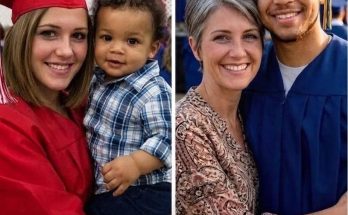I became a mother at seventeen and spent eighteen years believing the boy I loved had run from us. Then my son took a DNA test to find his father, and one message pulled the floor out from under everything I thought I knew. I was frosting a grocery-store sheet cake that read “CONGRATS, LEO!” in blue icing when my son walked into the kitchen looking like he’d just seen a ghost. That made me set the piping bag down immediately. Leo was eighteen, tall, and usually comfortable in his own skin. But that day he stood frozen in the doorway, pale and tense, gripping his phone so tightly I thought it might crack in half. “Hey, baby,” I said. “You look awful. Please tell me you didn’t eat Grandpa’s leftover potato salad.” He didn’t even smile. “Leo?” He ran a shaky hand through his hair. “Mom, can you sit down? Please?” Nobody says that casually when you’ve raised them by yourself. I wiped my hands on a dish towel and still tried for humor. “If you got somebody pregnant, I need about ten seconds to evolve into the kind of mother who handles that calmly. I’m way too young to become a Glam-ma.” That earned the faintest breath of a laugh. “Not that, Mom.” “Okay. Good. Not good, but less terrifying.” I sat at the kitchen table. Leo remained standing another second before lowering himself into the chair across from me. A few days earlier, I’d watched him graduate in a navy cap and gown while I cried hard enough to humiliate him. At my own graduation, I crossed the football field holding my diploma in one hand and baby Leo on my hip. My mother, Lucy, cried openly. My father, Ted, looked like he wanted to hunt someone down. So yes, Leo’s graduation had cracked something open inside me. He’d grown into a wonderful young man—smart, kind, funny exactly when I needed him to be. The kind of son who noticed when I was exhausted and quietly washed dishes before I could ask. Lately, though, he’d started asking more questions about Andrew. I always told him the truth as I understood it. I got pregnant at seventeen while Andrew and I were tangled up in first love. When I told him, he smiled nervously and promised we’d figure it out together. Then the next day, he disappeared. He never returned to school. When I ran to his house that afternoon, there was already a “FOR SALE” sign in the yard, and the family was gone. That was the story I carried for eighteen years. Now Leo stared down at the kitchen table. “I need you to not… get mad at me.” “Honey, I’m not agreeing to that until I hear what happened.” He swallowed hard. “I took one of those DNA tests.” For a second, I just stared at him. “You did what?” “I know.” The words rushed out. “I should’ve told you. I just… wanted to find him. Or somebody connected to him. Maybe an aunt or cousin. Anybody who could explain why he left.” The pain hit instantly—not because my son wanted answers, but because he deserved them, and he’d gone searching alone. “Leo,” I said quietly. “I wasn’t trying to hurt you.” I rubbed the corner of the dish towel between my fingers. “Did you find him?” His voice lowered. “No, Mom.” I nodded once, pretending that didn’t punch straight through my ribs. “But I found his sister.” I looked up sharply. “His what?” “His sister. Her name’s Gwen.” I let out a short disbelieving laugh. “Andrew didn’t have a sister, honey.” “Mom.” “No, I mean… okay, it’s complicated.” Leo frowned. “You knew about her?” “I knew he had a sister,” I explained. “But I never met her. Sometimes I wondered whether she was even real. She was older and already away at college, I think. Andrew said his parents acted like she barely existed.” “Why?” I laughed helplessly. “Because she dyed her hair black, dated some guy in a garage band, and apparently that was enough to scandalize the entire family forever.” That nearly got a smile out of him. “She was the black sheep,” I said. “At least that’s how Andrew described it. He never talked about her much. His mother liked everything neat and polished. Gwen didn’t sound neat.” Leo slid his phone across the table toward me. “I messaged her.” I closed my eyes briefly before holding out my hand. “Okay. Let me see.” He unlocked the screen. “I kept it simple.” The first message was careful and almost painfully mature: “Hi. My name is Leo. I think your brother, Andrew, may have been my father. My mom’s name is Heather, and she had me eighteen years ago.” Then Gwen’s reply: “Oh my God. If your mother is Heather… I need to tell you something. Andrew didn’t leave her.” My fingers tightened around the phone. “Mom?” Leo asked quietly. I kept reading. Gwen explained that Andrew came home shaken after I told him about the baby, clutching my pregnancy test in his hand. He didn’t even make it through dinner before Matilda—his mother—forced the truth out of him. And suddenly I was there again. Cold bleachers. Shaking hands. Andrew staring at me like he already knew something was wrong. “What is it?” he asked. “Heather, you’re scaring me.” “I’m pregnant.” He went completely pale. Then he grabbed both my hands. “Okay. Okay, babe.” I remember staring at him. “Okay?” “We’ll figure it out,” he promised. His voice trembled, but he never let go of me. “Okay?” Back in my kitchen, Leo whispered, “So he knew.” “Yes,” I said softly. “I told him, honey. I swear I did.” I kept reading. Matilda exploded. Their father already had a transfer arranged out of state, and she decided they’d leave early. Andrew begged to see me one more time. Begged to stay long enough to explain. She refused. Then Gwen wrote the sentence that made my vision blur. Andrew wrote letters, but his mother intercepted them. I never received a single one. I shoved my chair back so hard it scraped across the floor. “No.” Leo stood immediately. “Mom…” “No.” I grabbed the counter edge. “No, that’s impossible.” “There’s more,” he said gently. I looked at him. He swallowed. “She says some letters were hidden. Some got thrown away. And some…” He glanced at the screen. “Some were kept in an attic box.” A box. Real proof. I needed to see it. I stared at him, then back at the phone. “I spent eighteen years believing he abandoned us.” Just then my mother walked through the back door carrying dinner rolls. “I brought the good ones,” she called out. Then she stopped cold. “Heather? What happened?” I turned toward her still clutching Leo’s phone. “He wrote.” She frowned. “Who?” “Andrew.” My father stepped in behind her. “What’s going on?” I handed Mom the phone. She read the messages while Dad looked over her shoulder. Mom’s expression changed first. “Ted,” she whispered. “He wrote to her.” Dad swore quietly under his breath. Leo looked between all of us. “You didn’t know?” “If I’d known Andrew wanted to stay involved,” my father snapped, “I would’ve gone to that house myself.” “Ted,” Mom said softly. “No, Lucy. That woman let our daughter believe she’d been abandoned.” His voice cracked on the final word, and that finally shattered me. It was my father nearly crying in my kitchen because someone stole years from me and Leo. My son crossed the room and wrapped his arms around me. “I’m sorry,” he whispered. “I didn’t know it would turn into this.” I pulled back and held his face between my hands. “Don’t apologize for telling me the truth, honey. I need you to understand I’m not angry with you.” His eyes were wet too. “So he didn’t leave?” he asked. I pressed a hand over my mouth and shook my head. “No, baby. I think he was kept away from us.” The kitchen fell silent. A minute later, Leo said quietly, “Gwen wants to meet us. She says she still has the box.” That was all it took. By six o’clock, Leo and I were driving two counties over while my parents followed behind us in Dad’s truck like this had become a full family mission. Leo reread Gwen’s messages the entire drive. I kept both hands gripping the steering wheel because I felt like I might fall apart otherwise. Gwen lived in a tiny white house with flowerpots drooping on the porch. My parents promised to stay in the truck unless we needed them. Gwen opened the door before we even knocked. She had Andrew’s mouth. That nearly took my knees out. “Heather?” she asked softly. I nodded. She burst into tears. “I’m so sorry.” Then she looked at Leo and covered her mouth. “Oh my God. Sweetheart, you look exactly like him.” Leo glanced helplessly toward me. I stepped forward and hugged her. Inside, she wasted no time. “The box is upstairs,” she said. “It has as many of his letters as I could save.” “You really kept them?” Leo asked quietly. Gwen nodded. “I found them after our mother died last winter.” She led us into the attic. It smelled like dust and old paper. Then she knelt beside a storage bin and lifted the lid. Letters. Stacks of them. Birthday cards. Returned envelopes with my name written in Andrew’s handwriting. My legs gave out, and I sat directly on the floor. Leo dropped beside me. Gwen handed me the first envelope carefully, like it might break. “Start there,” she whispered. I opened it. “Heather, I know this looks bad. Please don’t think I abandoned you. I’m trying to come back. I promise. — A.” The air vanished from my lungs. “Mom?” Leo whispered. I couldn’t answer. I grabbed another letter. “I don’t know if you hate me. My mother says you do. I don’t believe her, but I don’t know how else to reach you.” “Oh no, no, no,” I whispered. Leo leaned closer. “What is it?” “He thought I hated him.” Gwen let out a shaky breath. “That’s what our mother told him. She didn’t just lie, Heather. She stole eighteen years from all of you.” I ripped open the third letter so quickly I almost tore it apart. “If it’s a boy, I hope he laughs like you do when you’re truly happy.” My hand flew to my mouth. Leo stared at me. “He wrote that.” I nodded and handed him one of the birthday cards. “Read it,” I whispered. He opened it carefully. Inside, Andrew’s handwriting filled the card. “To my child, I don’t know if you’ll ever read this. But if your mom tells you I loved her, believe that with your whole heart.” Nobody spoke. Then Leo looked at Gwen. “You knew about this?” “I didn’t know about the letters back then,” Gwen explained. “I was away at college, and my mother already considered me a disgrace, so nobody told me anything unless they absolutely had to. Andrew called me after they moved, panicking. He told me Heather was pregnant and that Mom wouldn’t let him go back.” “I just wanted him to stay…” I whispered. “I know,” Gwen said softly. “But I didn’t learn the truth until much later. By then, she’d already lied to both of you.” Leo stared at the box in his lap. “So that’s it?” he asked quietly. “He wanted us, and all this time we thought he walked away?” Gwen wiped her face. “He didn’t walk away. Three years ago, he was driving home from work when a truck ran a red light. He d:ied before the ambulance reached the hospital.” “My dad’s really gone?” “Yes.” Gwen handed me Andrew’s old school photo and the worn pregnancy test I gave him eighteen years earlier. “After our mother got sick, she returned the letters to him. He kept every single one. He planned to try again.” Outside, after I explained everything to my parents, my dad cleared his throat roughly. “Let’s get you home, kid.” On the drive back, Leo fell asleep holding the box against his chest. At a red light, I looked over at him and finally understood the truth. For eighteen years, I believed I was the girl Andrew abandoned. I wasn’t. I was the girl Andrew loved—and kept writing to until he no longer could.