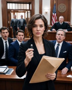 “Your Honor, she can barely pay rent.” My father hauled me into court over our family’s $31 million empire. The judge gave a smug little smile. “And she expects to control an estate?” The room laughed. Then I rose and said: “I’m …” The judge’s grin disappeared.The entire courtroom broke into laughter when my father told the judge I was too poor to inherit the empire my mother had created. I sat with my hands folded neatly in my lap as my family name turned into the punchline.
“Your Honor, she can barely pay rent,” my father said, dressed in a navy suit worth more than my car. “And she expects to control a thirty-one-million-dollar estate?”
Judge Halpern reclined in his chair, wearing the expression of a man enjoying dinner theater rather than ruling on my future. “Miss Vale,” he said, “you are twenty-nine, unmarried, currently renting a studio apartment, and unemployed according to this filing. You expect this court to believe your late mother wanted you to supervise an empire?”
Behind me, my brothers snorted. My aunt lifted a hand to her mouth, not out of embarrassment, but to hide her laughter.
I stared at my father. Victor Vale, a founder to the public, a thief behind closed doors. He wore mourning as flawlessly as his tailored suit. In the six months since Mom’s death, he had held press conferences about “protecting her legacy,” while shutting me out of the company, canceling my health insurance, and changing the locks on the home where I had spent every childhood Christmas.
My mother, Elaine, had held fifty-two percent of Vale Harbor Group, a shipping and logistics company valued at thirty-one million dollars after debt. My father had married into it, refined it, grown it, and then decided every part of it belonged to him.
I was not unemployed. I had been suspended from my consulting position after my father called my firm and accused me of stealing client records. I had stolen nothing. I had copied only one thing: the backup drive my mother handed me three days before she died.
“Lena is unstable,” Dad went on. “She was always emotional. Elaine indulged her.”
That nearly broke me. Nearly.
Because Mom had never indulged me. She had prepared me. While my brothers wasted money on cars and nightclub bills, she placed me at the kitchen island with balance sheets. She taught me where powerful men buried their fear: inside tangled numbers, shell vendors, and rushed signatures.
Dad faced the gallery. “This is a desperate girl trying to punish a grieving family.”
The judge’s smile stretched wider. “Anything to say, Miss Vale?”
I stood slowly.
Victory glittered in my father’s eyes.
I said, “Yes, Your Honor. I’m the person my mother hired to investigate the theft from Vale Harbor before she died.”
The laughter died….
Part 2
For the first time that morning, my father froze. Only the muscles in his jaw tightened.
Judge Halpern blinked. “You are what?”
I reached into my battered black tote, the same one my brother had ridiculed in the hallway, and pulled out a sealed folder. “I am a certified forensic accountant. My mother retained me under attorney-client privilege through an outside law firm twelve days before her death. She suspected unauthorized transfers from company reserves.”
Dad laughed, too loud and too fast. “This is absurd. She’s making it up.”
“Then you won’t mind if I enter the engagement letter.”
His expression shifted, barely. But enough.
My father’s attorney, Martin Krell, jumped to his feet. “Objection. This proceeding concerns guardianship of estate control, not corporate rumors.”
“Estate control?” I repeated. “My father petitioned to remove me as successor trustee by claiming I’m financially incompetent. His evidence includes a forged employment termination notice, altered bank summaries, and a psychiatric evaluation from a doctor I have never met.”
A low ripple moved across the courtroom.
My older brother, Caleb, leaned closer. “You’re insane.”
I turned just far enough to look at him. “You used Mom’s company card for two hundred and eighty thousand dollars in personal expenses, Caleb. I would sit very quietly.”
His face drained of color.
Dad struck the table with his palm. “Enough!”
The judge barked, “Mr. Vale, control yourself.”
That was when I realized something was off. Not with my father. With the judge. His anger was not directed at Dad’s outburst. It was fear. I had seen Judge Halpern’s name before, not in court filings, but buried in a vendor list.
Harbor Meridian Compliance.
A consulting company paid four hundred and sixty thousand dollars over eighteen months for “risk review.” No website. No employees. Only invoices, authorized by my father, funneled through a Wyoming LLC.
My mother had marked the name in red on the drive.
LENA, FIND WHO OWNS THIS.
I had.
The owner was a trust. The beneficiary was the judge’s adult son.
Krell tried to pull the room back under control. “Your Honor, this is theatrics.”
I set a second folder on the table. “There is also a notarized video statement from my mother, recorded five days before she died. It names me successor trustee and directs me to cooperate with state investigators if anything happens to her.”
My aunt whispered, “Video?”
Dad snapped toward her. “Shut up.”
There he was. The real Victor. Not a grieving husband. Not a respected businessman. A trapped animal wrapped in Italian wool.
Judge Halpern’s smile had vanished completely. “Miss Vale, why was this not submitted earlier?”
“Because I wanted everyone under oath first.”
Silence settled over the room.
I looked at my father, then my brothers, then the judge. “And because three people in this room filed false statements with this court.”
Caleb muttered, “You don’t have the spine.”
For the first time, I smiled. “No. I have subpoenas.”
Part 3
Before anyone could respond, the rear doors opened.
Two investigators in gray suits walked in with a woman from the attorney general’s office. My father’s lawyer looked from them to me, then lowered himself into his chair as though his bones had disappeared.
Judge Halpern rose. “What is the meaning of this?”
The woman raised her badge. “Your Honor, we have a warrant for records relating to Vale Harbor Group, Harbor Meridian Compliance, and related entities. We also have notice transferring this matter pending review of a conflict disclosure.”
The color left Halpern’s face.
My father breathed, “Lena.”
It was the first time he had spoken my name without disgust.
I held his gaze. “You told them I was broke because you made me broke. You froze distributions. You called my employer. You opened accounts in my name. Then you came here to use my poverty as proof I deserved nothing.”
He swallowed hard. “You don’t understand business.”
“No,” I said. “I understand theft.”
The video appeared on the courtroom monitor. My mother looked pale, wrapped in a cardigan, but her voice did not shake.
“If Victor contests this trust,” she said, “Lena is to release the audit. If my sons support him, their distributions are suspended pending investigation. I have loved them all. But love is not permission to steal.”
My brothers fixed their eyes on the floor.
Then the bank charts appeared. The false vendors. The changed board minutes. The transfers into shell companies. The “compliance fees” that looped back to Halpern’s son. The forged signature on the amendment my father wanted enforced. Estate planning services.
Krell whispered, “Mr. Vale, I can no longer represent you if these documents are authentic.”
“They’re not,” Dad hissed.
The investigator replied evenly. “We verified metadata, bank records, notary logs, and cooperating witnesses.”
My aunt started sobbing. Caleb rose as if he meant to leave, but an investigator stepped into the aisle.
Judge Halpern removed his glasses with trembling hands. The man who had mocked my rent could no longer look me in the eye.
A different judge took charge two days later.
Within three months, my father was indicted for fraud, identity theft, obstruction, and perjury. Caleb and my younger brother agreed to repay the estate and testify. Judge Halpern resigned before the disciplinary board could remove him. He lost his pension anyway.
I did not cheer when Dad was led away. I learned that revenge is not always made of fire. Sometimes it is a locked door opening from the inside.
One year later, I moved into my mother’s former office at Vale Harbor. I sold the private jet, canceled the shell contracts, restored employee pensions, and renamed the foundation in her honor.
For a while, I kept my apartment small. I liked it that way. It reminded me that I had lived through being underestimated.
On the anniversary of the hearing, I went to Mom’s grave with the first clean audit report in the company’s history.
“Everything is safe now,” I whispered.
The wind passed through the trees, and for the first time since she died, there was no anger beneath my ribs.
Only peace.