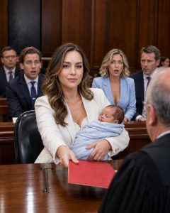 I entered the courtroom with my newborn son in my arms while my husband’s lawyer smiled as if I had already lost. He assumed the red folder I carried was a desperate request for mercy. But when I set it in front of the judge and said, “Your Honor, this baby is not the reason I’m asking for protection — he is the proof,” my husband’s face drained of color, because every lie he had buried was inside that folder.I walked into court holding my newborn son while my husband’s lawyer smiled like I was already defeated. Marcus Vail even leaned toward my husband and whispered, “She brought the baby for sympathy.”
My husband, Evan Reed, smirked from the front table in a navy suit I had once pressed for every board meeting. Beside him sat his mother, Claudia, covered in pearls, and his new fiancée, Vanessa, wearing my wedding bracelet as if it were a prize.
Six days earlier, I had delivered my baby alone.
Evan had refused to come to the hospital unless I signed a custody agreement giving him “temporary care” of our son until I became emotionally stable. When I said no, he sent Marcus into my recovery room with a threat dressed up as legal language.
“Judges don’t like unstable women, Lily,” Marcus had said, dropping papers beside my IV. “Especially unstable women with no job, no house, and a history of panic attacks.”
My “history” was two therapy appointments after Evan shoved me into a pantry door and told the doctor I had slipped.
Now they had forced me into court for an emergency hearing, accusing me of kidnapping my own baby, inventing abuse, and using our son to demand money. Evan wanted full custody. Claudia wanted me banned from the Reed estate. Vanessa wanted my son raised in the nursery she had decorated while I was still pregnant.
I wore a cream cardigan because it covered the bruises on my shoulder. My son slept against my chest, warm and soft, completely unaware that three adults had already tried to erase his mother.
The judge looked over his glasses. “Mrs. Reed, do you have counsel?”
Marcus’s smile widened.
“No, Your Honor,” I said. “Not today.”
Evan laughed quietly. “Of course not.”
I shifted my baby carefully and took the red folder from my bag. It was thick, organized by date, and marked with yellow, blue, and black tabs. I had assembled it during midnight feedings, hospital contractions, and the weeks Evan believed I was too shattered to think clearly.
Marcus noticed it and chuckled. “A plea for mercy?”
I walked to the bench, placed it before the judge, and looked once at Evan.
“Your Honor,” I said, my voice steady, “this baby is not the reason I’m asking for protection — he is the proof.”
Evan’s face went white…
Part 2
For the first time since I had known him, Evan Reed stopped acting.
Claudia clutched his sleeve. Vanessa’s mouth parted slightly. Marcus’s smile froze, though only for a moment. Then he stood, smooth as oil.
“Your Honor, this is theatrics. My client is a respected developer. Mrs. Reed has fabricated a fantasy because she cannot accept the marriage is over.”
The judge opened the folder.
I stayed silent while he read the first page. Silence has its own strength when the truth is already unfolding.
The first document was a certified paternity test. Evan had stated in his emergency petition that he had been separated from me for eleven months and had “reason to doubt” my son’s paternity. The test proved otherwise. So did the hospital record from the night Evan visited my room under a false name because he did not want Vanessa to know.
The second section was medical. Three emergency visits. Two “falls.” One fractured wrist. Every report carried the same note: patient anxious, husband answers most questions. But behind those reports were dated, printed photographs taken by a nurse who had quietly handed me a card for a domestic violence advocate.
Marcus shifted. “Medical records do not prove causation.”
“No,” I said. “But text messages help.”
The judge turned the page.
Evan’s voice filled the courtroom when the clerk played the audio transcript from my phone: Sign the custody transfer before the birth, Lily, or I’ll make sure the court thinks you’re insane. I own the people who decide what mothers deserve.
A murmur moved through the room.
Evan slammed his hand onto the table. “That’s edited.”
“It was authenticated,” I said.
Marcus narrowed his eyes. “By whom?”
I looked at him calmly. “By the same forensic lab your firm uses in corporate fraud cases.”
That was the first sign that they had chosen the wrong woman to corner.
Before I became Evan’s wife, before Claudia trained her friends to call me “the charity girl,” I had worked as a forensic accountant for the state attorney’s office. I knew how powerful men concealed things. I knew how lawyers buried threats inside paperwork. I knew the difference between an error and a pattern.
The black tabs held the financial records.
Evan had transferred marital assets into three shell companies after I told him I was pregnant. He had paid a private investigator to follow me to therapy. He had sent fifty thousand dollars to a clinic administrator two days before a false psychiatric summary appeared in Marcus’s custody filing.
The judge’s jaw tightened.
Marcus finally lost color.
“Mrs. Reed,” the judge said, “how did you obtain these bank records?”
I touched my son’s blanket. “From accounts bearing my forged signature, Your Honor. As joint owner, I had legal access. I also filed a police report for identity theft last week.”
Evan stood so quickly that his chair struck the railing.
“You little snake,” he hissed.
My baby stirred, then settled when I kissed his head.
The judge’s gavel cracked through the courtroom like thunder. “Sit down, Mr. Reed.”
Part 3
Evan sat, but the entire courtroom had already shifted. Five minutes earlier, he had looked like a wealthy husband battling an unstable wife. Now he looked like a defendant waiting for the walls to decide where they stood.
Marcus attempted one final maneuver. “Your Honor, even if some marital dispute occurred, the child should remain with Mr. Reed. Mrs. Reed has no income and no permanent residence.”
I turned another page. “That is also false.”
I handed over a lease, an employment contract, and an affidavit from the Harrington Family Justice Center. I had accepted a role as a senior financial investigator two weeks before giving birth. The advocate who helped me leave Evan was seated in the back row.
Evan stared at me as if I had grown teeth.
“You had a job?” he whispered.
“I had a plan,” I said.
Vanessa suddenly rose from her seat. “Evan told me she was broke. He told me the baby might not even be his.”
Claudia grabbed her wrist. “Sit down.”
But Vanessa pulled herself free. “No. I am not going to prison for your family.”
That was the second crack. I placed the final page on top: a printed message from Claudia to Evan. Get the baby first. Once Lily is declared unstable, the trust unlocks and she gets nothing.
The Reed family trust required Evan to obtain legal custody of a biological child before his father’s shares would transfer to him. My son had never been love to them. He had been a key.
The courtroom fell completely silent.
The judge issued the protective order before lunch. I received sole custody, a sealed address, and supervised visitation only after Evan completed a risk assessment. The custody transfer Marcus had pushed on me at the hospital was declared invalid. Then the judge referred the forged summary, asset transfers, threats, and identity theft report to prosecutors.
Evan lunged when deputies moved toward him.
“Lily, tell them this is a misunderstanding!”
I held my son closer. “No, Evan. A misunderstanding is forgetting a birthday. This was a campaign.”
Claudia shouted that I had destroyed her family. Marcus gathered his papers with trembling hands. Vanessa left crying, but before she walked out, she handed her phone to the prosecutor.
Men’s health resources
Three months later, Evan was indicted for witness intimidation, fraud, and violating the temporary order by sending men to watch my apartment. Marcus resigned while the bar investigated his filing. Claudia lost control of the trust after the trustees froze distributions.
Six months later, my son learned how to laugh.
That sound became my new definition of wealth.
I worked at the Family Justice Center, tracing hidden money for women who had been told they were powerless. My apartment was small, bright with sunlight, and peaceful. No slammed doors. No threats.
One morning, I placed the red folder inside a locked cabinet and lifted my son into the light.
He wrapped his tiny hand around my finger.
Evan had tried to turn my baby into leverage. Instead, my son became the proof that I was strong enough to save both of us.